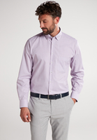 ETERNA LANGARM HEMD MODERN FIT POPELINE PINK KARIERT