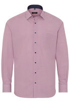 ETERNA LANGARM HEMD MODERN FIT POPELINE ROT BEDRUCKT