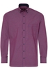 ETERNA LANGARM HEMD MODERN FIT POPELINE ROT/BLAU KARIERT
