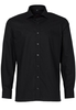 ETERNA LANGARM HEMD MODERN FIT POPELINE SCHWARZ UNIFARBEN