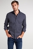 ETERNA LANGARM HEMD MODERN FIT SOFT TAILORING FLANELL BLAU/GRAU