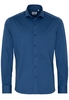 ETERNA LANGARM HEMD MODERN FIT SOFT TAILORING JERSEY BLAU MELIERT