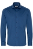 ETERNA LANGARM HEMD MODERN FIT SOFT TAILORING JERSEY BLAU MELIERT
