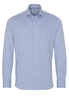 ETERNA LANGARM HEMD MODERN FIT SOFT TAILORING JERSEY BLAU UNIFARBEN