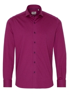 ETERNA LANGARM HEMD MODERN FIT SOFT TAILORING JERSEY ORCHIDEE