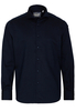 ETERNA LANGARM HEMD MODERN FIT SOFT TAILORING TWILL DUNKELBLAU