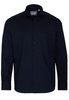 ETERNA LANGARM HEMD MODERN FIT SOFT TAILORING TWILL DUNKELBLAU
