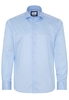 ETERNA LANGARM HEMD MODERN FIT SOFT TAILORING TWILL HELLBLAU UNIFARBEN
