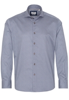 ETERNA LANGARM HEMD MODERN FIT SOFT TAILORING TWILL MARINEBLAU