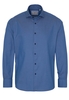 ETERNA LANGARM HEMD MODERN FIT SOFT TAILORING TWILL MITTELBLAU