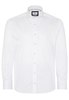 ETERNA LANGARM HEMD MODERN FIT SOFT TAILORING TWILL WEISS UNIFARBEN