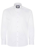 ETERNA LANGARM HEMD MODERN FIT SOFT TAILORING TWILL WEISS UNIFARBEN