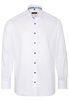 ETERNA LANGARM HEMD MODERN FIT TWILL WEISS UNIFARBEN