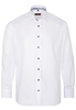 ETERNA LANGARM HEMD MODERN FIT TWILL WEISS UNIFARBEN