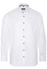 ETERNA LANGARM HEMD MODERN FIT TWILL WEISS UNIFARBEN