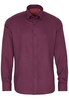 ETERNA LANGARM HEMD MODERN FIT UPCYCLING SHIRT DOPPELGEWEBE ROT/BLAU