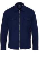 ETERNA LANGARM HEMD MODERN FIT UPCYCLING SHIRT OXFORD INDIGO BLAU