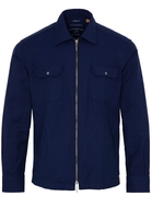 ETERNA LANGARM HEMD MODERN FIT UPCYCLING SHIRT OXFORD INDIGO BLAU