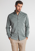 ETERNA LANGARM HEMD MODERN FIT UPCYCLING SHIRT OXFORD PETROL UNIFARBEN