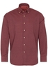 ETERNA LANGARM HEMD MODERN FIT UPCYCLING SHIRT OXFORD ROT/BLAU