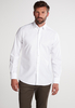 ETERNA LANGARM HEMD MODERN FIT UPCYCLING SHIRT OXFORD WEISS UNIFARBEN
