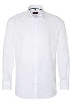 ETERNA LANGARM HEMD MODERN FIT WEISS STRUKTURIERT