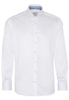 ETERNA LANGARM HEMD MODERN FIT WEISS STRUKTURIERT