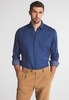 ETERNA LANGARM HEMD REGULAR FIT UPCYCLING SHIRT FLANELL BLAU KARIERT