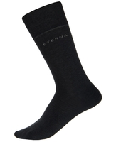 ETERNA SOCKEN SCHWARZ UNIFARBEN