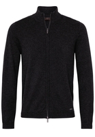 ETERNA STRICK CARDIGAN ANTHRAZIT UNIFARBEN