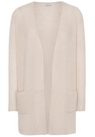 ETERNA STRICK CARDIGAN BEIGE UNIFARBEN