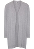ETERNA STRICK CARDIGAN GRAU UNIFARBEN