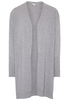 ETERNA STRICK CARDIGAN GRAU UNIFARBEN