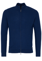 ETERNA STRICK CARDIGAN MARINE BLAU UNIFARBEN