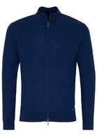 ETERNA STRICK CARDIGAN MARINE BLAU UNIFARBEN