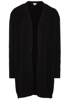 ETERNA STRICK CARDIGAN SCHWARZ UNIFARBEN