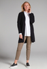 ETERNA STRICK CARDIGAN SCHWARZ UNIFARBEN