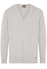 ETERNA STRICK CARDIGAN SILBERGRAU UNIFARBEN