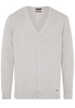 ETERNA STRICK CARDIGAN SILBERGRAU UNIFARBEN