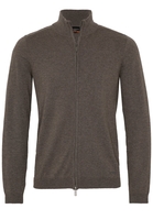 ETERNA STRICK CARDIGAN TAUPE UNIFARBEN