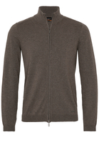 ETERNA STRICK CARDIGAN TAUPE UNIFARBEN
