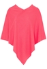 ETERNA STRICK PONCHO FLAMINGO UNIFARBEN