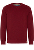 ETERNA STRICKPULLOVER MIT RUNDHALS AUSSCHNITT UPCYCLED MATERIALS