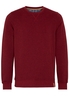 ETERNA STRICKPULLOVER MIT RUNDHALS AUSSCHNITT UPCYCLED MATERIALS