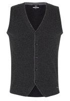 ETERNA STRICKWESTE GRAU/ANTHRAZIT STRUKTURIERT