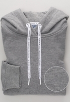 ETERNA SWEATSHIRT UPCYCLED MATERIALS GRAU UNIFARBEN