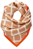 ETERNA TUCH BEIGE/ORANGE BEDRUCKT