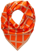 ETERNA TUCH ORANGE/BEIGE BEDRUCKT