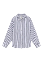 Hemd in navy gestreift