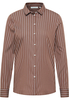 Hemdbluse in chestnut gestreift
